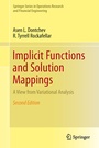 Cover: Implicit Functions and Solution Mappings - Springer