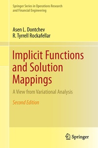 Abbildung von: Implicit Functions and Solution Mappings - Springer