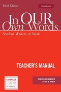 Cover: In our own Words Teacher's Manual - Cambridge University Press