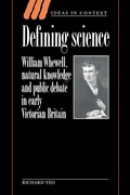 Cover: Defining Science - Cambridge University Press