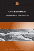 Cover: Law in Times of Crisis - Cambridge University Press