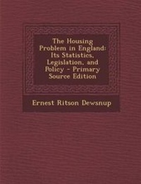Enlarge image Cover: The Housing Problem in England - Nabu Press