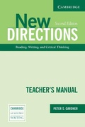 Cover: New Directions Teacher's Manual - Cambridge University Press