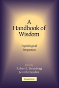 Cover: A Handbook of Wisdom - Cambridge University Press