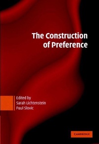 Enlarge image Cover: The Construction of Preference - Cambridge University Press