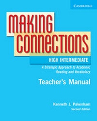 Enlarge image Cover: Making Connections High Intermediate Teacher's Manual - Cambridge University Press