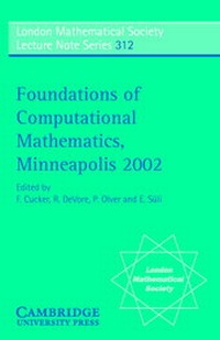 Abbildung von: Foundations of Computational Mathematics, Minneapolis 2002 - Cambridge University Press