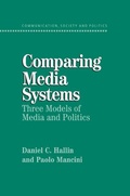 Cover: Comparing Media Systems - Cambridge University Press