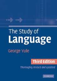 Enlarge image Cover: The Study of Language - Cambridge University Press