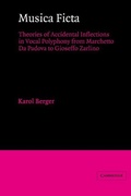 Cover: Musica Ficta - Cambridge University Press