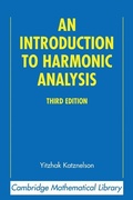 Cover: An Introduction to Harmonic Analysis - Cambridge University Press
