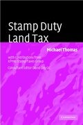 Cover: Stamp Duty Land Tax - Cambridge University Press
