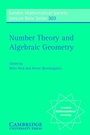 Cover: Number Theory and Algebraic Geometry - Cambridge University Press