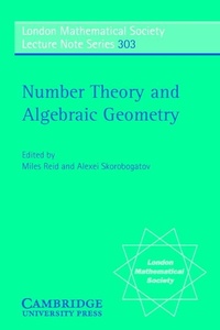 Abbildung von: Number Theory and Algebraic Geometry - Cambridge University Press