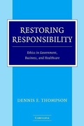 Cover: Restoring Responsibility - Cambridge University Press