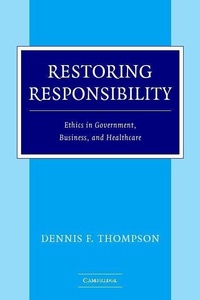 Enlarge image Cover: Restoring Responsibility - Cambridge University Press