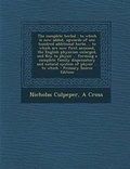 Cover: The Complete Herbal - Nabu Press