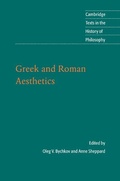 Cover: Greek and Roman Aesthetics - Cambridge University Press
