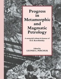 Cover: Progress in Metamorphic and Magmatic Petrology - Cambridge University Press