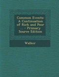 Cover: Common Events - Nabu Press