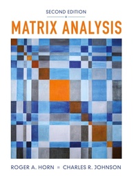 Abbildung von: Matrix Analysis - Cambridge University Press