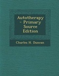 Cover: Autotherapy - Nabu Press