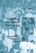 Cover: Britain and Indian Nationalism - Cambridge University Press