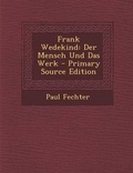 Cover: Frank Wedekind - Nabu Press