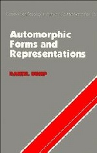 Abbildung von: Automorphic Forms and Representations - Cambridge University Press