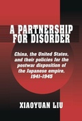 Cover: A Partnership for Disorder - Cambridge University Press