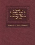 Cover: A Modern Introduction to Psychology - Nabu Press