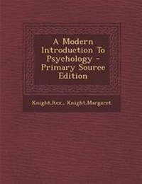 Enlarge image Cover: A Modern Introduction to Psychology - Nabu Press