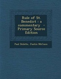 Enlarge image Cover: Rule of St. Benedict - Nabu Press