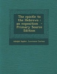 Bild: The Epistle to the Hebrews - Nabu Press