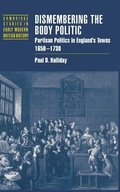 Cover: Dismembering the Body Politic - Cambridge University Press