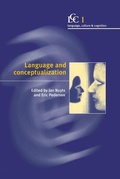 Cover: Language and Conceptualization - Cambridge University Press
