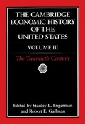 Cover: The Cambridge Economic History of the United States - Cambridge University Press