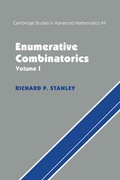Cover: Enumerative Combinatorics: Volume 1 - Cambridge University Press