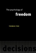 Cover: The Psychology of Freedom - Cambridge University Press