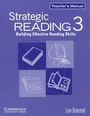 Cover: Strategic Reading 3 Teacher's Manual - Cambridge University Press