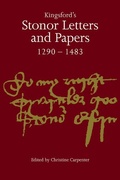 Cover: Kingsford's Stonor Letters and Papers 1290-1483 - Cambridge University Press