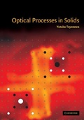 Cover: Optical Processes in Solids - Cambridge University Press