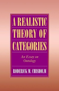 Enlarge image Cover: A Realistic Theory of Categories - Cambridge University Press
