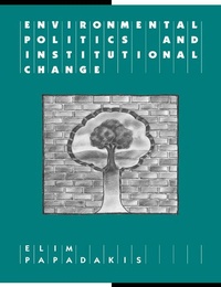 Enlarge image Cover: Environmental Politics and Institutional Change - Cambridge University Press