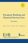 Cover: European Banking and Financial Services Law - Larcier