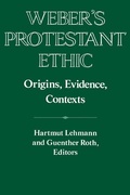 Cover: Weber's Protestant Ethic - Cambridge University Press
