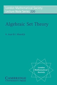 Abbildung von: Algebraic Set Theory - Cambridge University Press