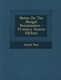 Enlarge image Cover: Notes on the Bengal Renaissance - Nabu Press