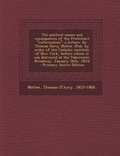 Cover: The Political Causes and Consequences of the Protestant Reformation - Nabu Press