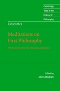Cover: Descartes: Meditations on First Philosophy - Cambridge University Press